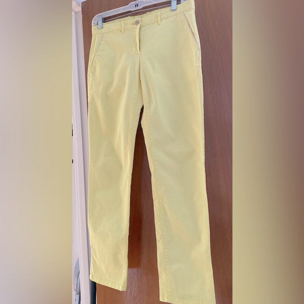 Yellow khakis by GAP size 0.
